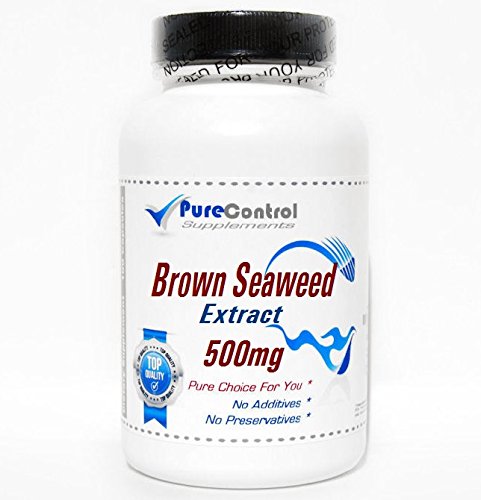 Brown Seaweed Extract 500mg // 100 Capsules // Pure // by PureControl Supplements