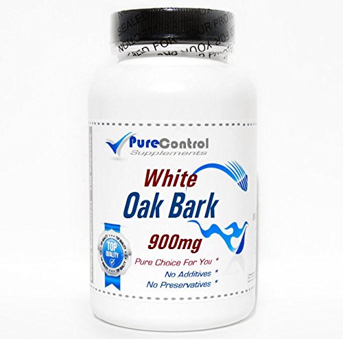 White Oak Bark 900mg // 200 Capsules // Pure // by PureControl Supplements