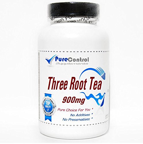 Three Root Tea 900mg // 180 Capsules // Pure // by PureControl Supplements