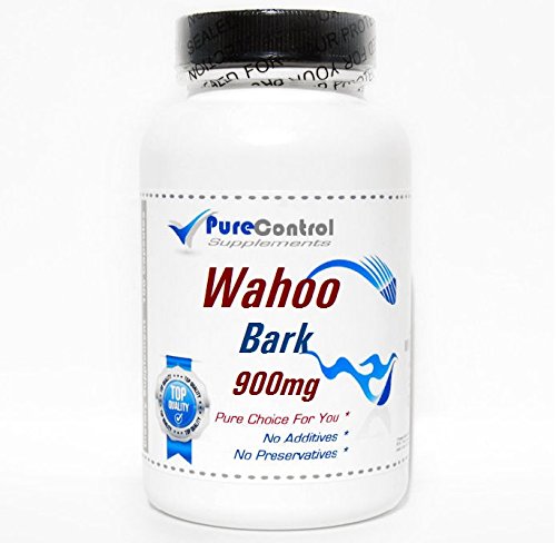 Wahoo Bark 900mg // 180 Capsules // Pure // by PureControl Supplements