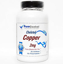 Load image into Gallery viewer, Chelated Copper 2mg // 100 Capsules // Pure // by PureControl Supplements
