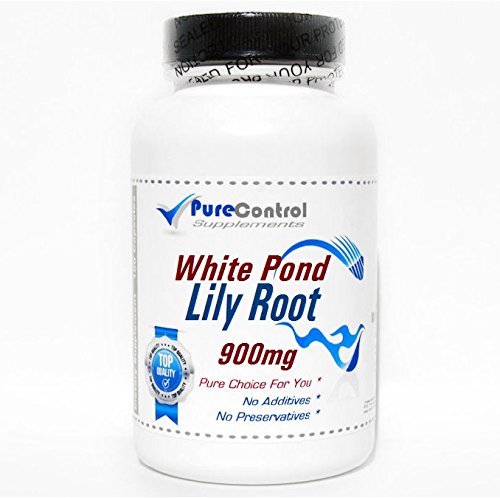 White Pond Lily Root 900mg // 90 Capsules // Pure // by PureControl Supplements
