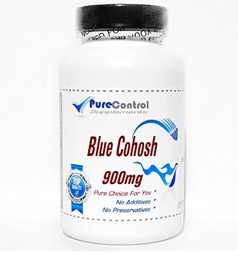 Blue Cohosh 900mg // 100 Capsules // Pure // by PureControl Supplements