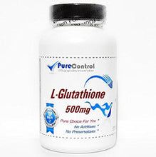 Load image into Gallery viewer, L-Glutathione 500mg // 100 Capsules // Pure // by PureControl Supplements
