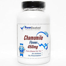 Load image into Gallery viewer, Chamomile Flower 450mg // 200 Capsules // Pure // by PureControl Supplements
