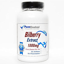 Load image into Gallery viewer, Bilberry Extract 1000mg // 100 Capsules // Pure // by PureControl Supplements
