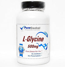 Load image into Gallery viewer, L-Glycine 500mg // 200 Capsules // Pure // by PureControl Supplements
