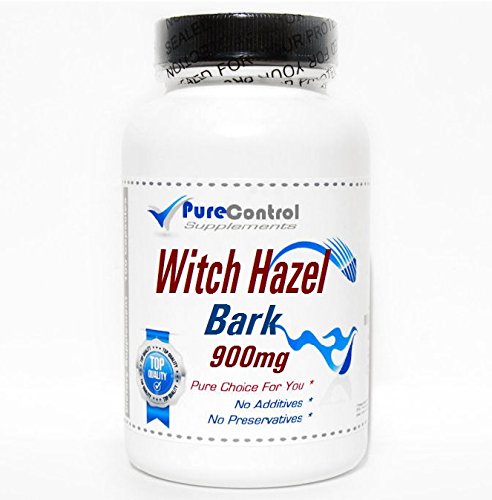 Witch Hazel Bark 900mg // 180 Capsules // Pure // by PureControl Supplements