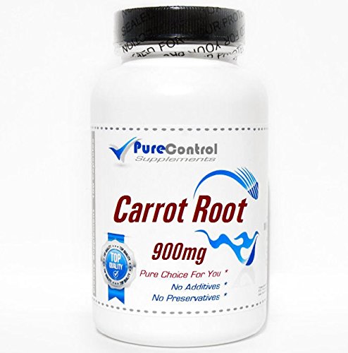 Carrot Root 900mg // 90 Capsules // Pure // by PureControl Supplements