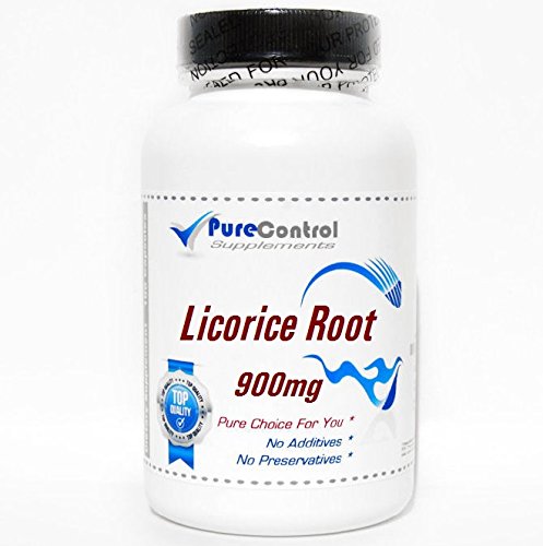 Licorice Root 900mg // 120 Capsules // Pure // by PureControl Supplements