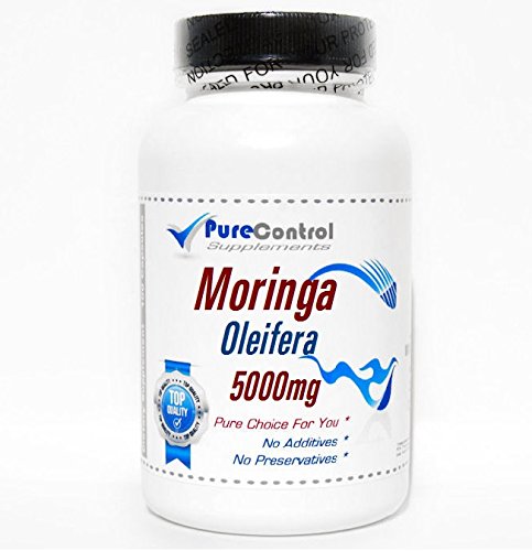 Moringa Oleifera Extract 5000mg // 180 Capsules // Pure // by PureControl Supplements
