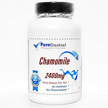 Load image into Gallery viewer, Chamomile 2400mg // 240 Capsules // Pure // by PureControl Supplements

