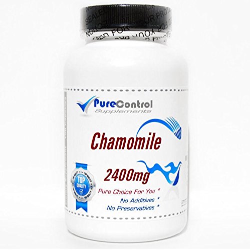 Chamomile 2400mg // 240 Capsules // Pure // by PureControl Supplements