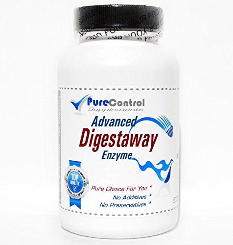 Advanced Digestaway Enzyme // 180 Capsules // Pure // by PureControl Supplements.