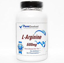 Load image into Gallery viewer, L-Arginine 500mg // 100 Capsules // Pure // by PureControl Supplements
