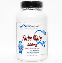 Load image into Gallery viewer, Yerba Mate 900mg // 180 Capsules // Pure // by PureControl Supplements
