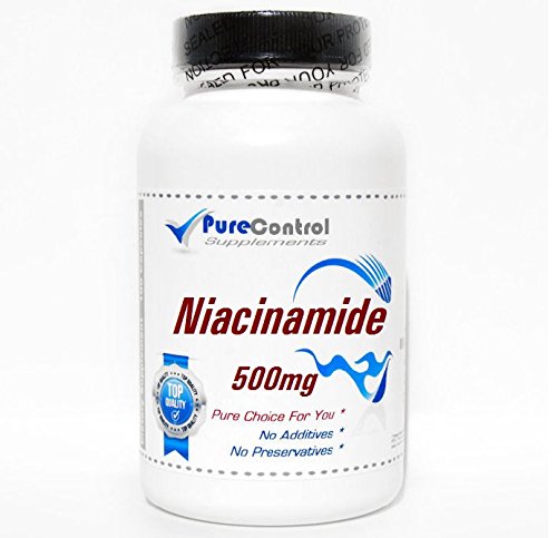 Niacinamide 500mg // 200 Capsules // Pure // by PureControl Supplements