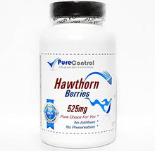 Load image into Gallery viewer, Hawthorn Berries 525mg // 200 Capsules // Pure // by PureControl Supplements
