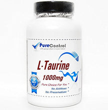 Load image into Gallery viewer, L-Taurine 1000mg // 200 Capsules // Pure // by PureControl Supplements
