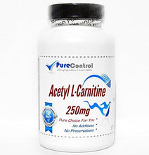 Load image into Gallery viewer, Acetyl L-Carnitine 250mg // 200 Capsules // Pure // by PureControl Supplements
