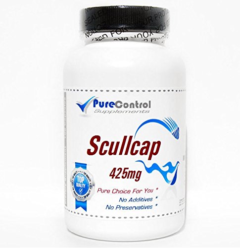 Scullcap 425mg // 100 Capsules // Pure // by PureControl Supplements