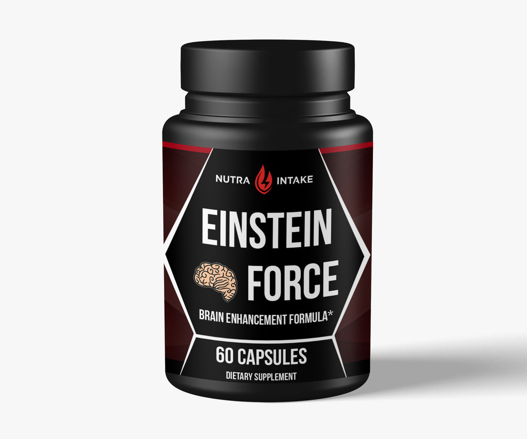 Einstein Force -  Brain Enhancement & Memory Formula - 60 Capsules