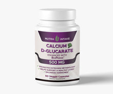 Load image into Gallery viewer, Calcium D-Glucarate Enhanced with BioPerine® - Detoxification, Healthy Hormone, Metabolism Support  -  90 Veggie Capsules
